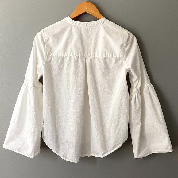 Final Price! Madewell Bell-Sleeve Button-Down Shirt - Picture 6 of 10